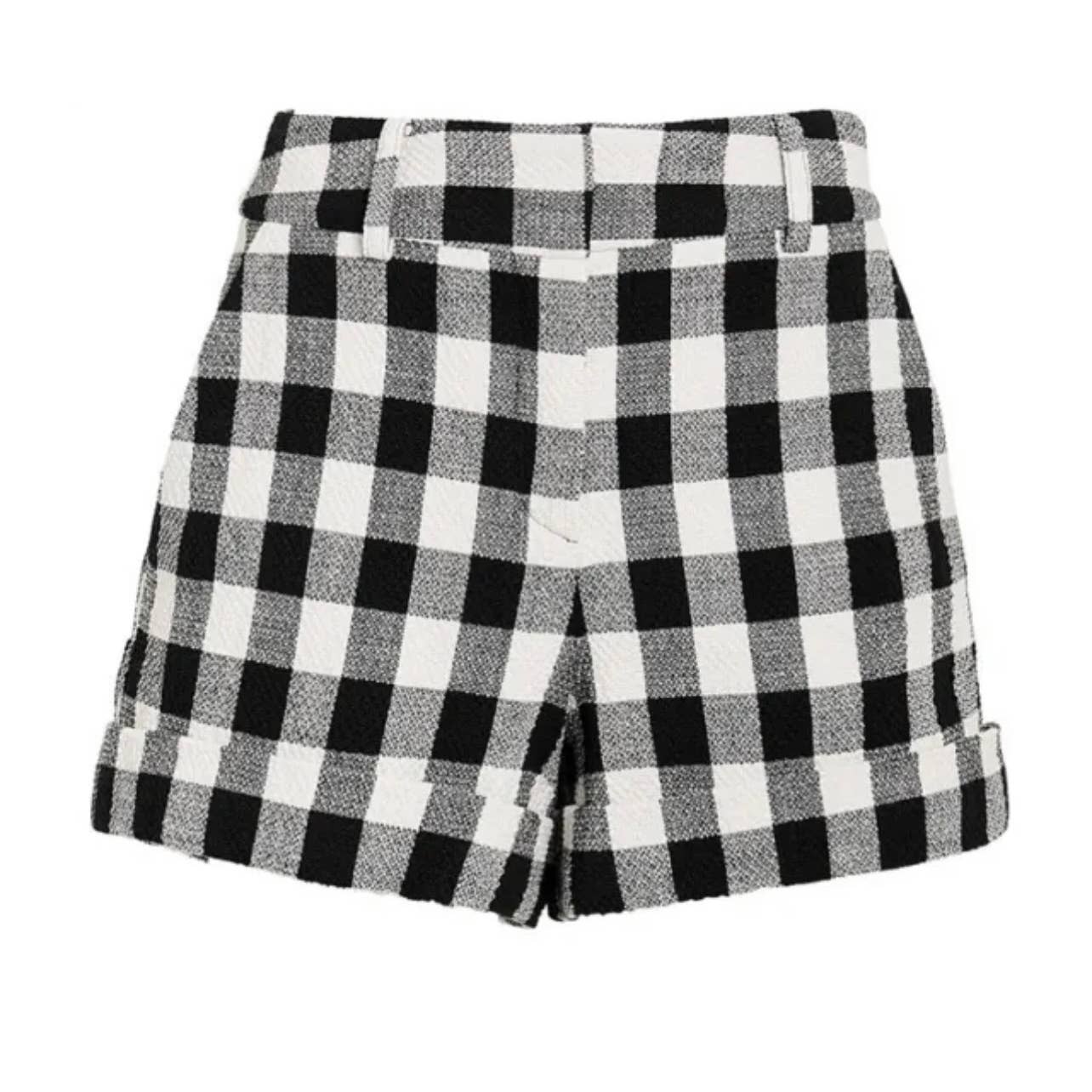 Veronica Beard Carito Gingham Shorts Size 4 Black White - Premium  from VERONICA BEARD - Just $189.0! Shop now at Finds For You