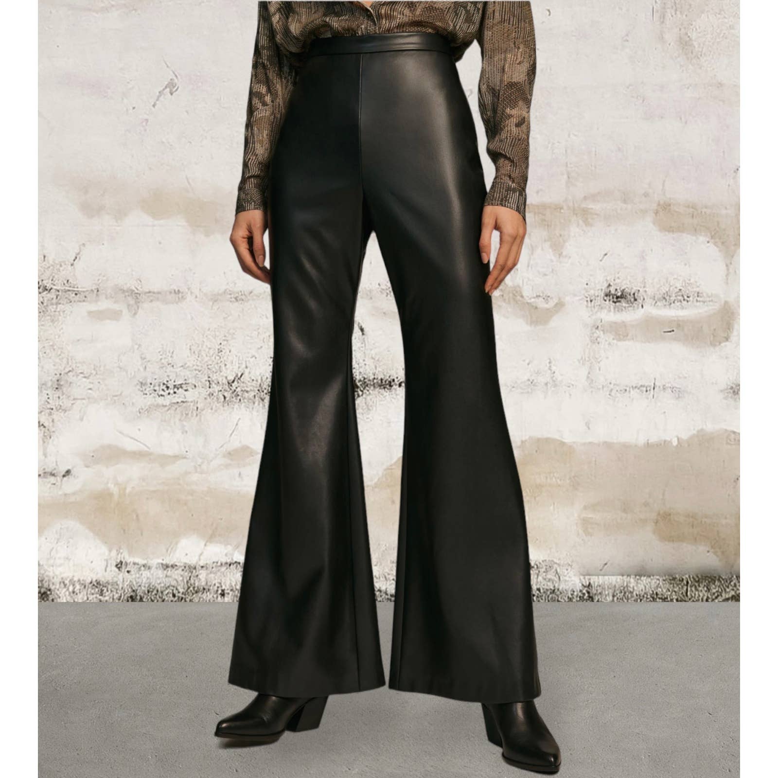 Anthropologie Hutch Pull on Faux Leather Pants Size 8 Black New - Premium  from Anthropologie - Just $129.0! Shop now at Finds For You