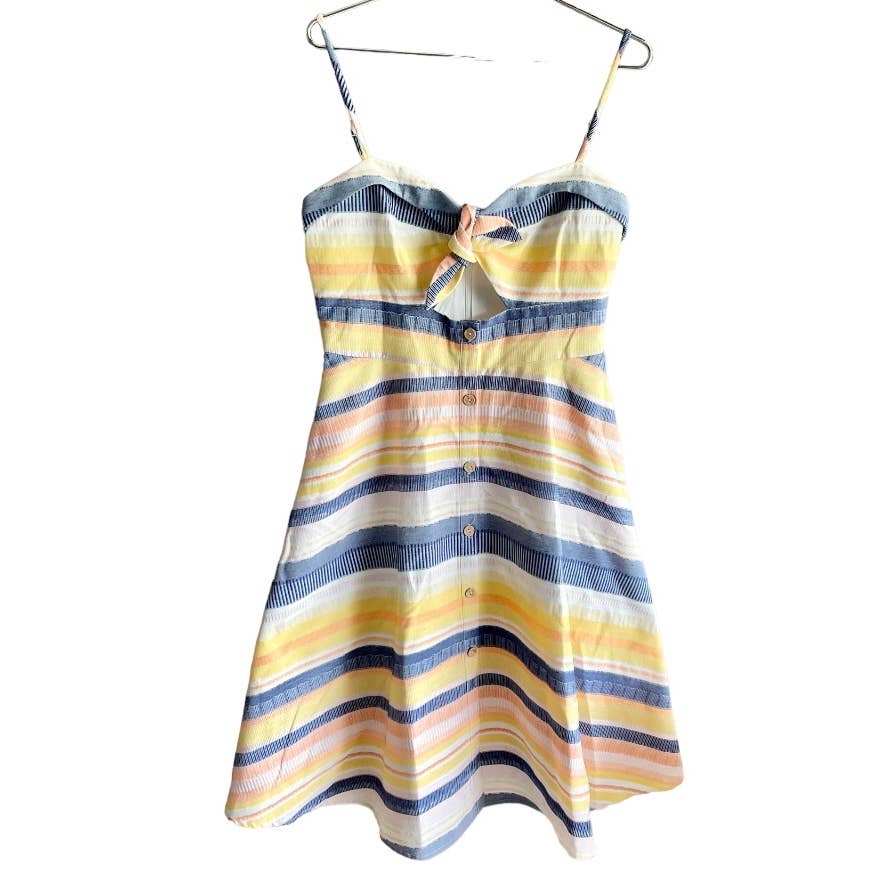Anthropologie Hutch Marissa Striped Bow Tie Dress Size 10 New - Premium  from Anthropologie - Just $175.0! Shop now at Finds For You