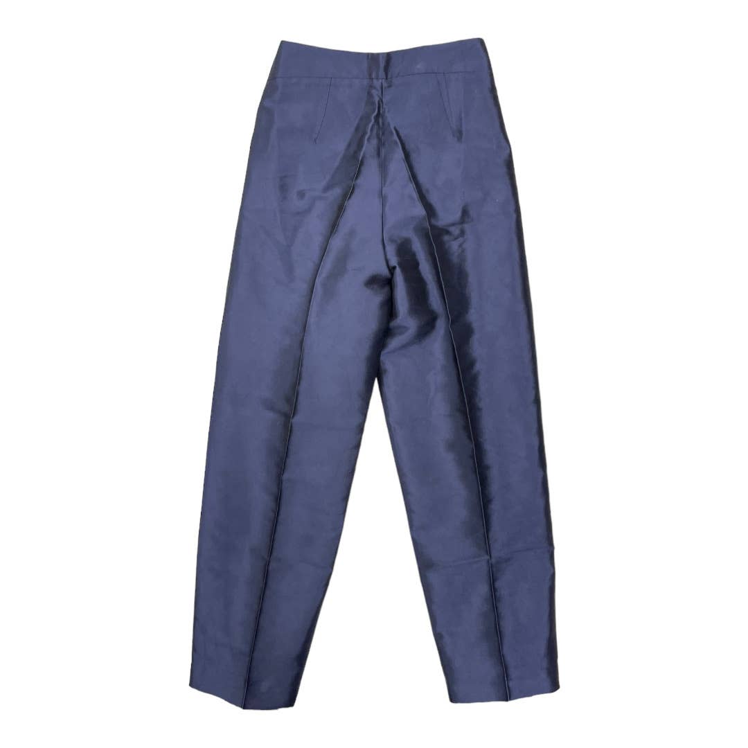 Costume National Silk Dress Pants Trousers Size 38 IT 2 US Navy New - Premium  from Costume National - Just $129.00! Shop now at Finds For You