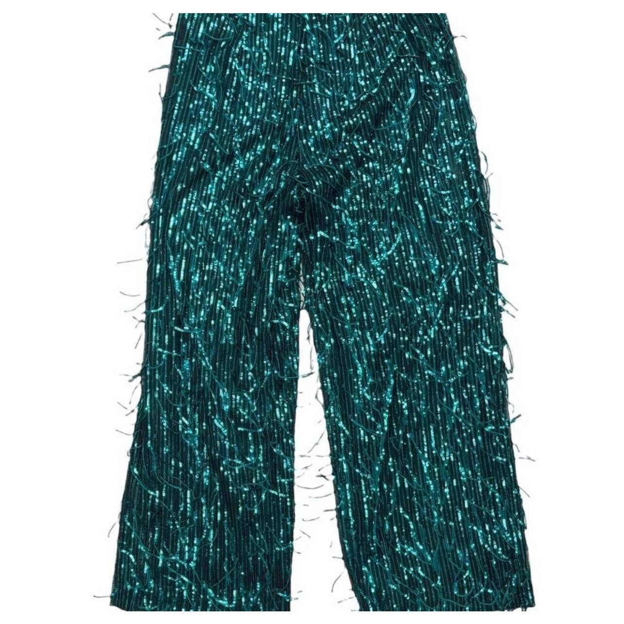 Anthropologie Maeve Sequin Green Pants Party Formal Size 8 New - Premium  from Anthropologie - Just $179.0! Shop now at Finds For You