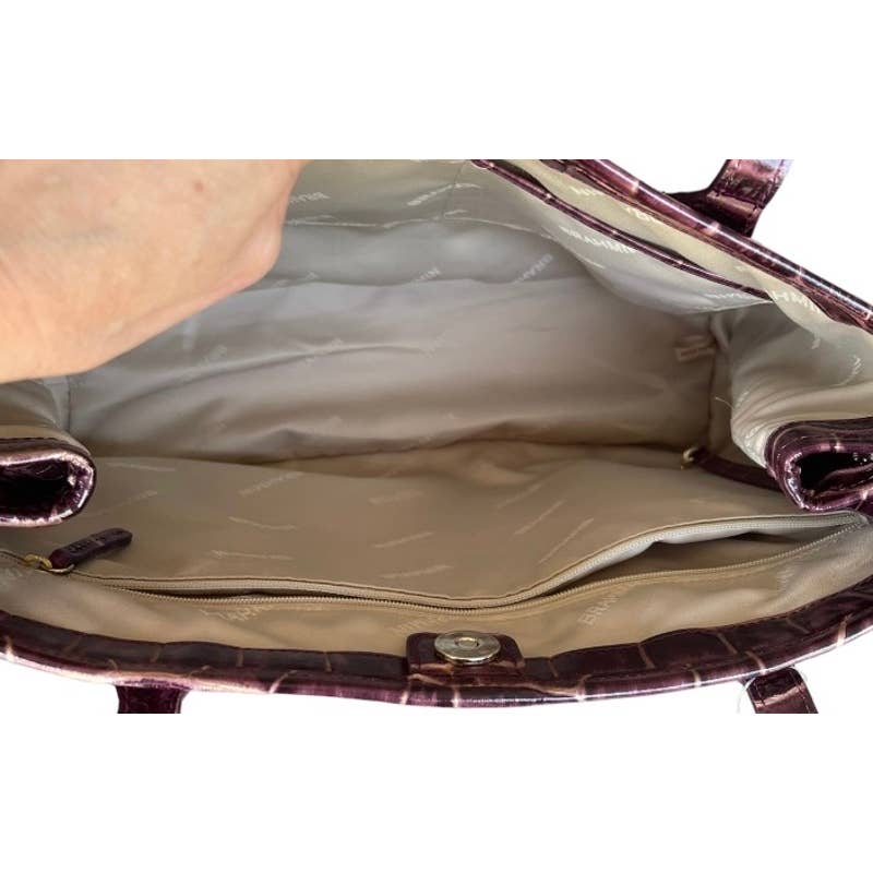 Brahmin Medium Julian Tote Handbag Purse Port Volition New - Premium  from Brahmin - Just $259.0! Shop now at Finds For You