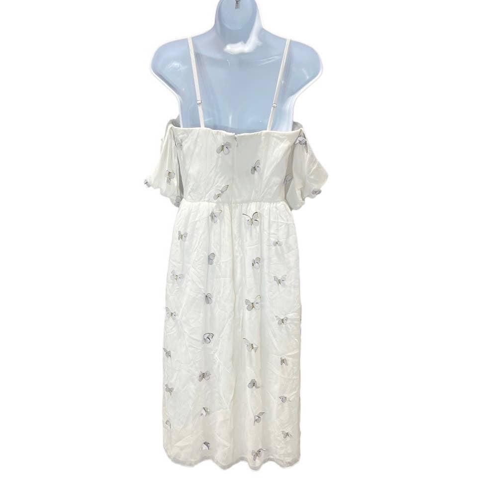 Dress The Population Black Label Reagan Butterly Appliqué Dress Size S Off White - Premium  from Dress The Population - Just $149.0! Shop now at Finds For You