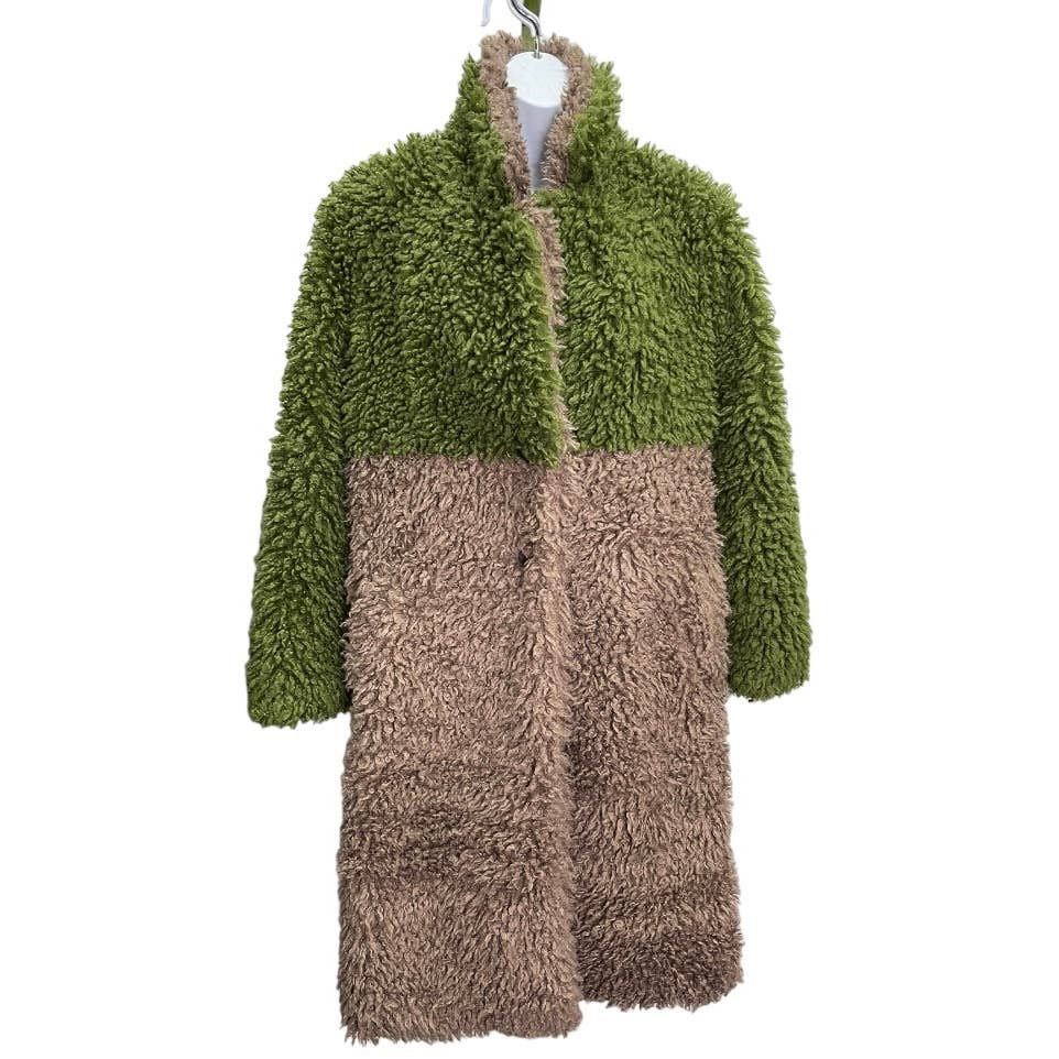 Anthropologie Hutch Audrey Colorblock Faux Fur Coat Size XS - Premium  from Anthropologie - Just $279.0! Shop now at Finds For You