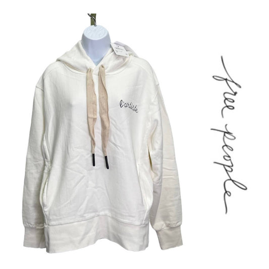 Free People x Sandrine Rose Embroidered L Artiste Hoodie College Cotton Size S New - Premium  from Free People - Just $79.0! Shop now at Finds For You