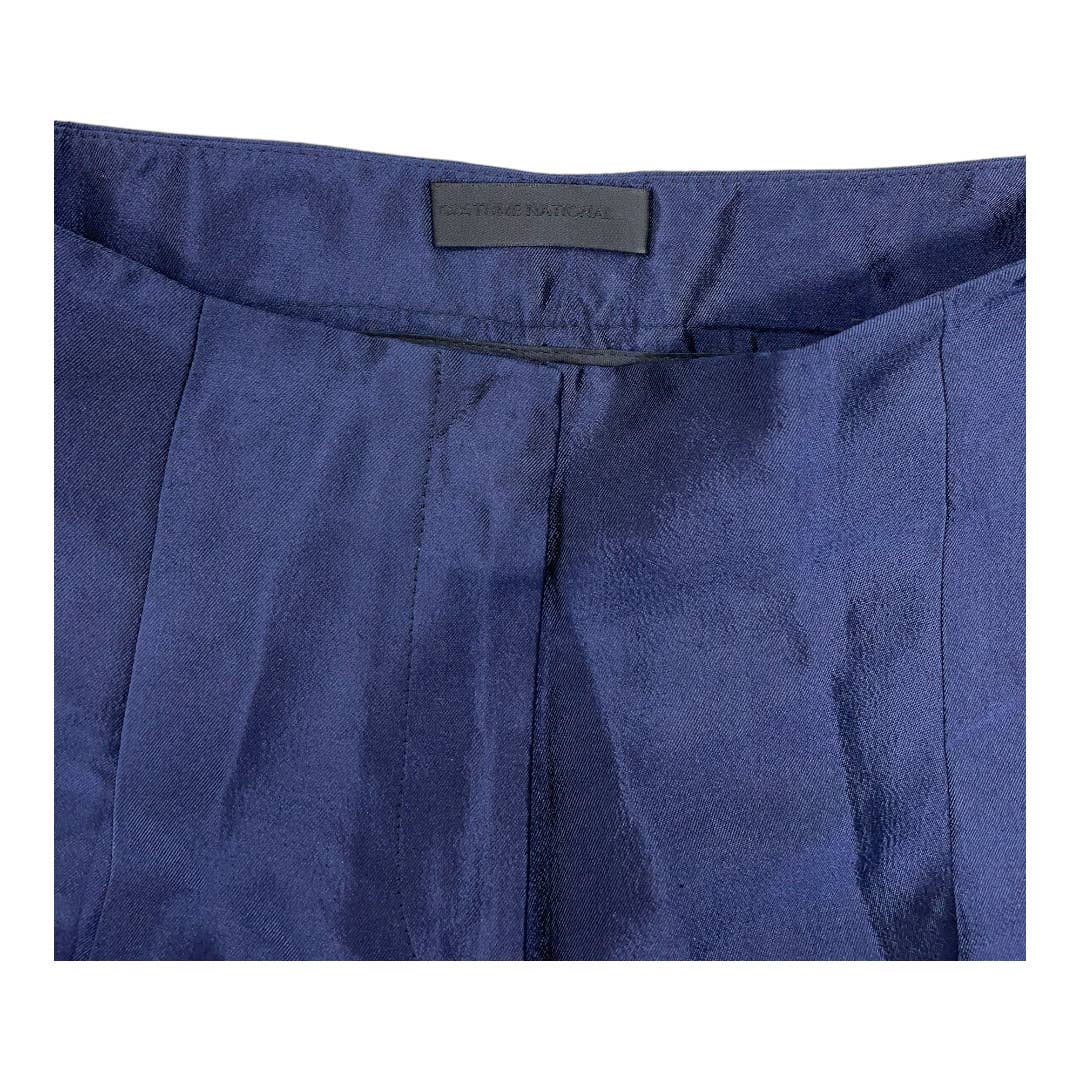 Costume National Silk Dress Pants Trousers Size 38 IT 2 US Navy New - Premium  from Costume National - Just $129.00! Shop now at Finds For You