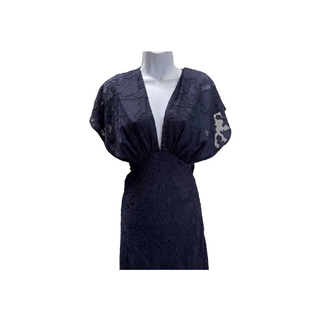 Anthropologie Hutch Lindy Bohemian Dress Size 0 Dark Navy - Premium  from Anthropologie - Just $149.00! Shop now at Finds For You