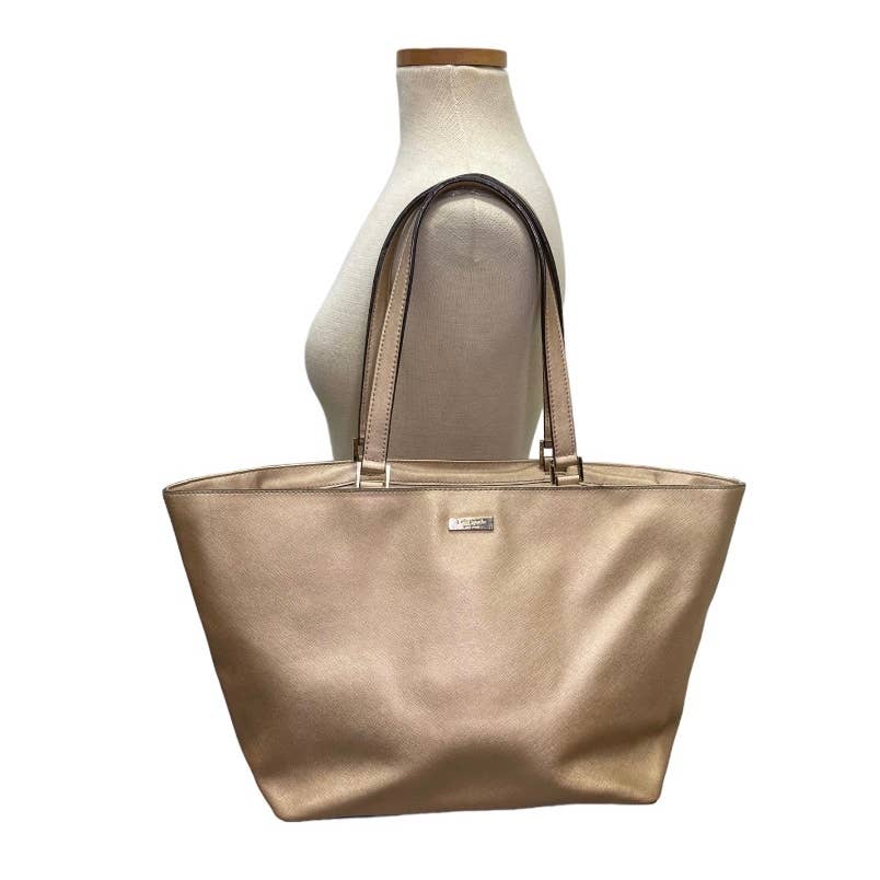 Kate Spade Rose Gold Saffiano Leather Tote Handbag Bag - Premium  from Kate Spade - Just $79.0! Shop now at Finds For You