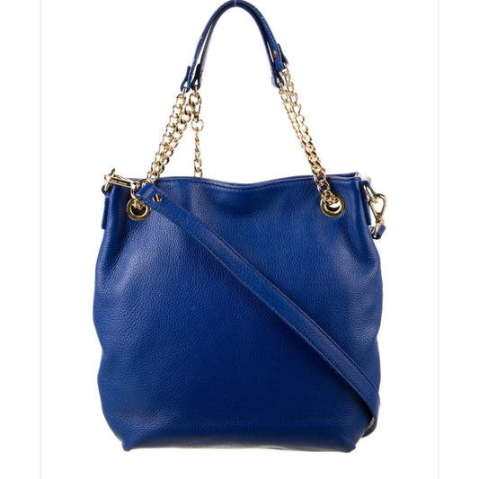 Michael Kors Jet Set Leather Handbag Purse Bag Convertible Blue - Premium  from Michael Kors - Just $79.00! Shop now at Finds For You