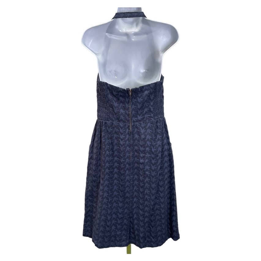Anthropologie Girls From Savoy Pinup 50’s Style Eyelet Dress Size 6 Navy - Premium  from Anthropologie - Just $65.00! Shop now at Finds For You