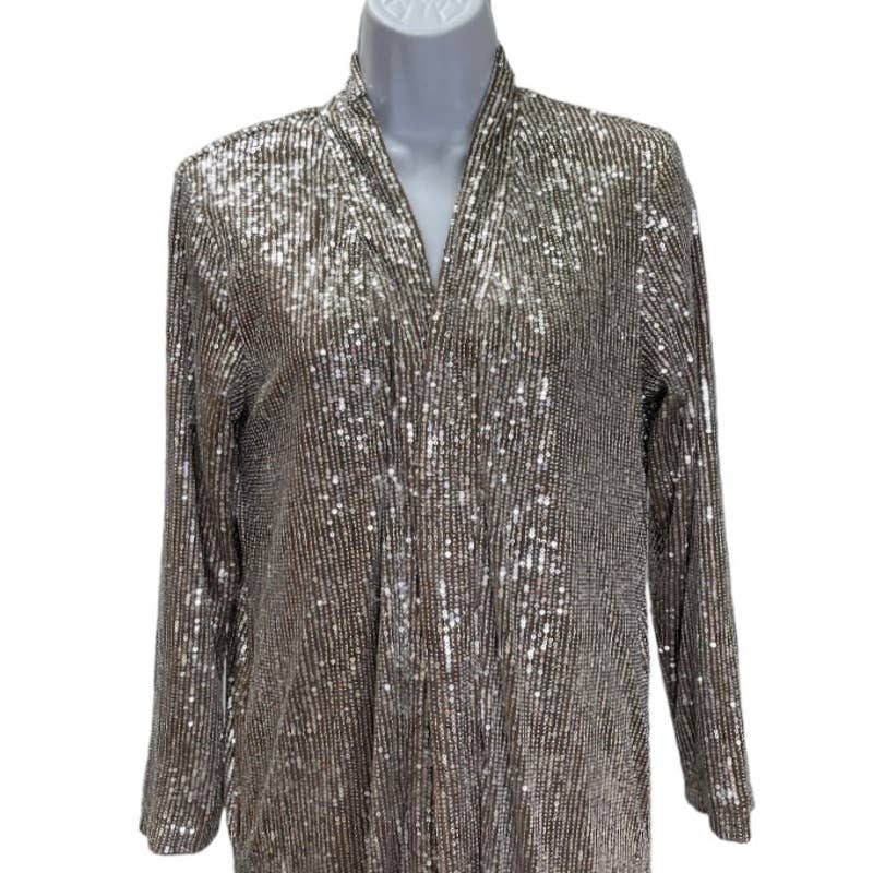 Anthropologie Mare Mare Sequin Duster Jacket Size Small New - Premium  from Anthropologie - Just $159.00! Shop now at Finds For You