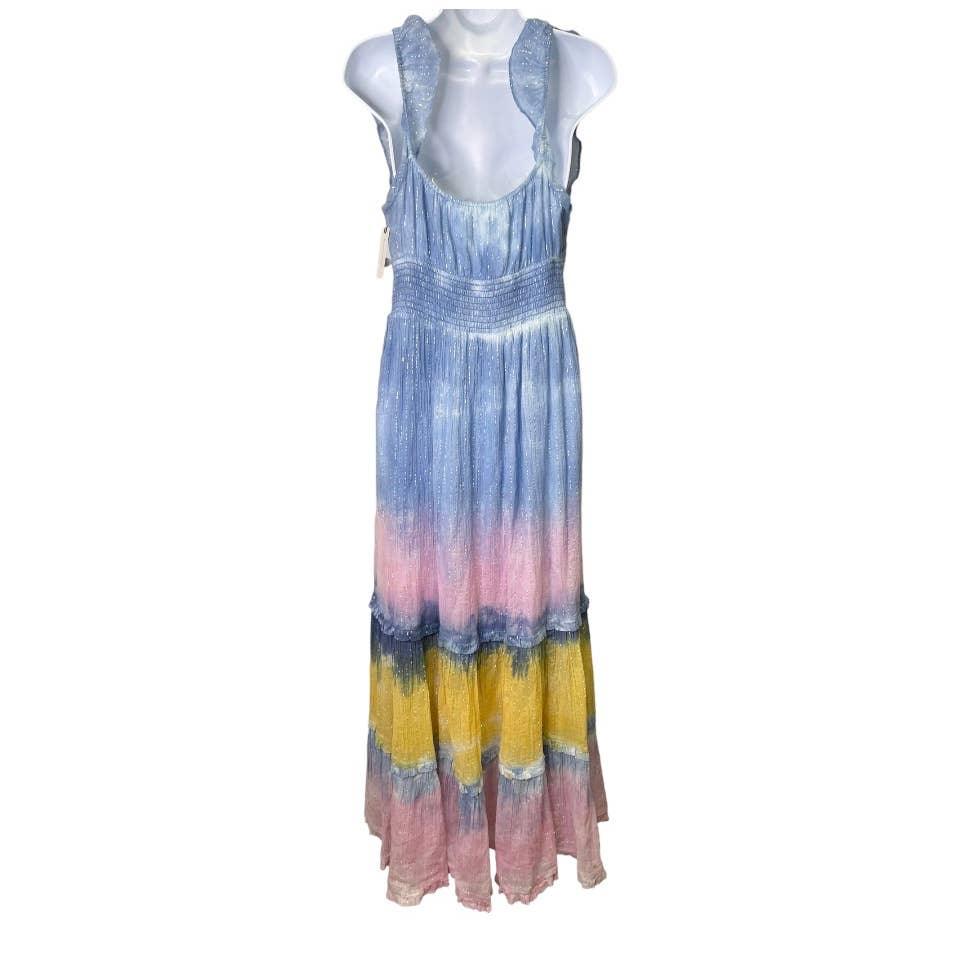 Anthropologie Pastel Tie Dye Boho Maxi Dress Suze Small New - Premium  from Anthropologie - Just $149.0! Shop now at Finds For You