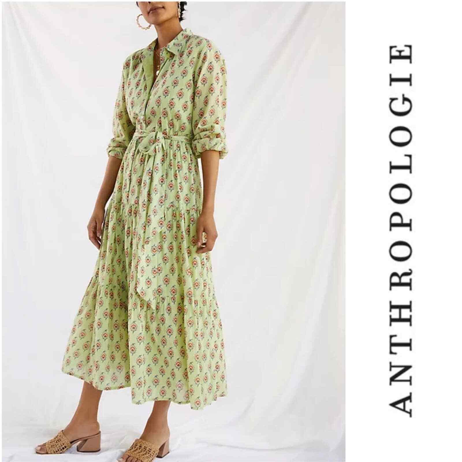 Anthropologie Roller Rabbit Button Front Maxi Dress Size Small - Premium Clothing, Shoes & Accessories:Women:Women's Clothing:Dresses from Anthropologie - Just $150.49! Shop now at Finds For You