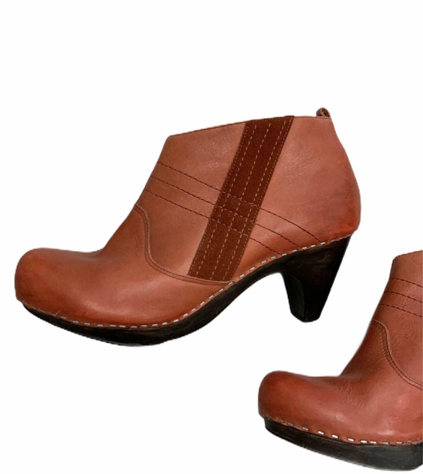 Anthropologie Schuler & Sons Philadelphia Clog Style Ankle Boots 8.5 Cider Press - Premium Clothing, Shoes & Accessories:Women:Women's Shoes:Boots from Schuler Sons - Just $43.92! Shop now at Finds For You