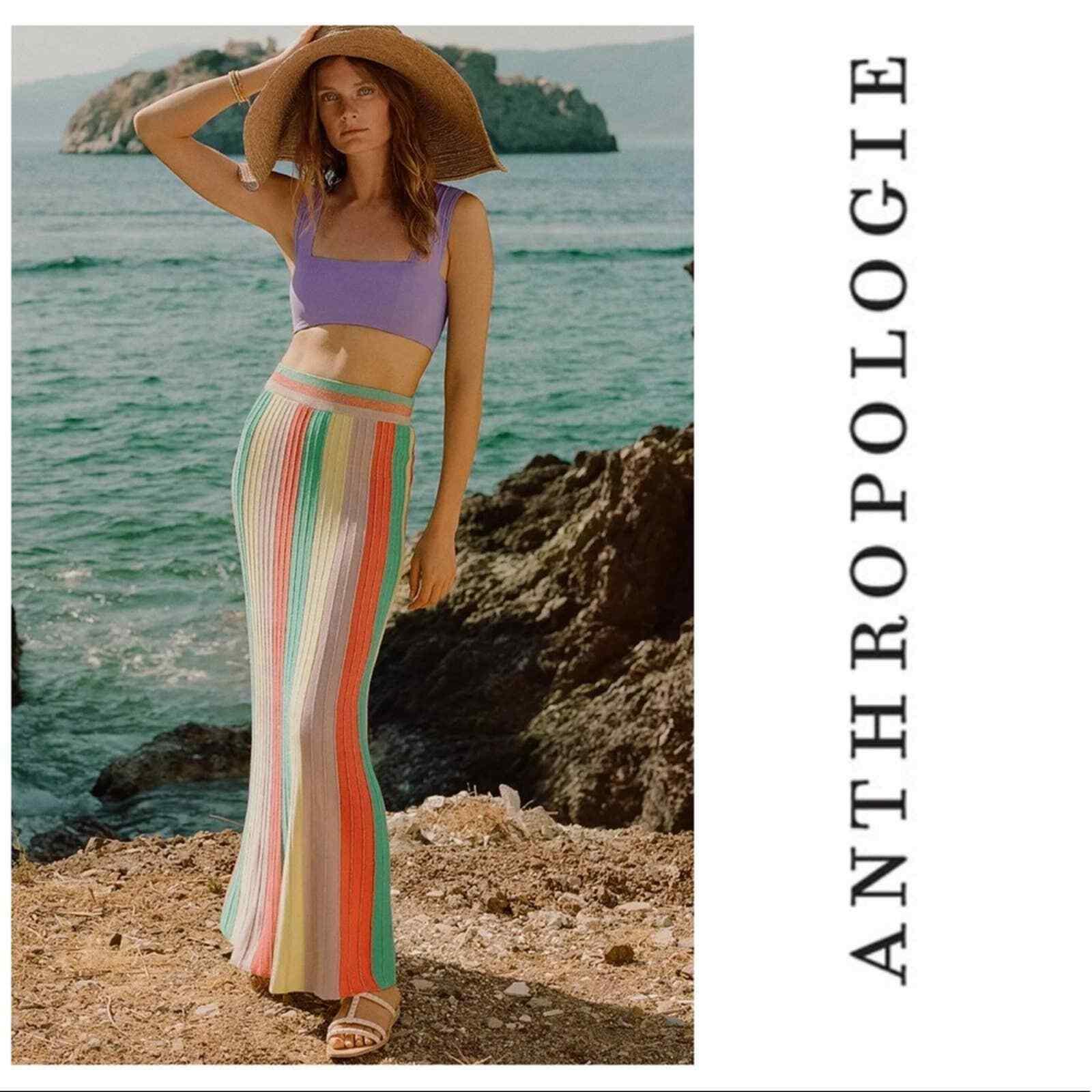 Anthropologie Striped Knit Maxi Skirt Size XS NEW - Premium Clothing, Shoes & Accessories:Women:Women's Clothing:Skirts from Anthropologie - Just $120.19! Shop now at Finds For You