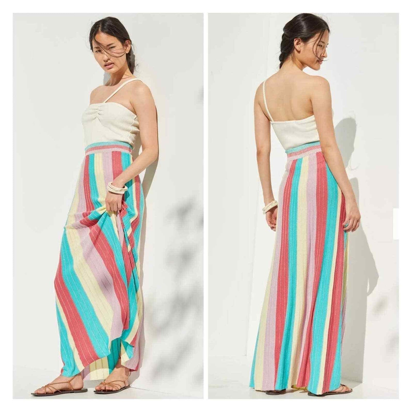 Anthropologie Striped Knit Maxi Skirt Size XS NEW - Premium Clothing, Shoes & Accessories:Women:Women's Clothing:Skirts from Anthropologie - Just $120.19! Shop now at Finds For You