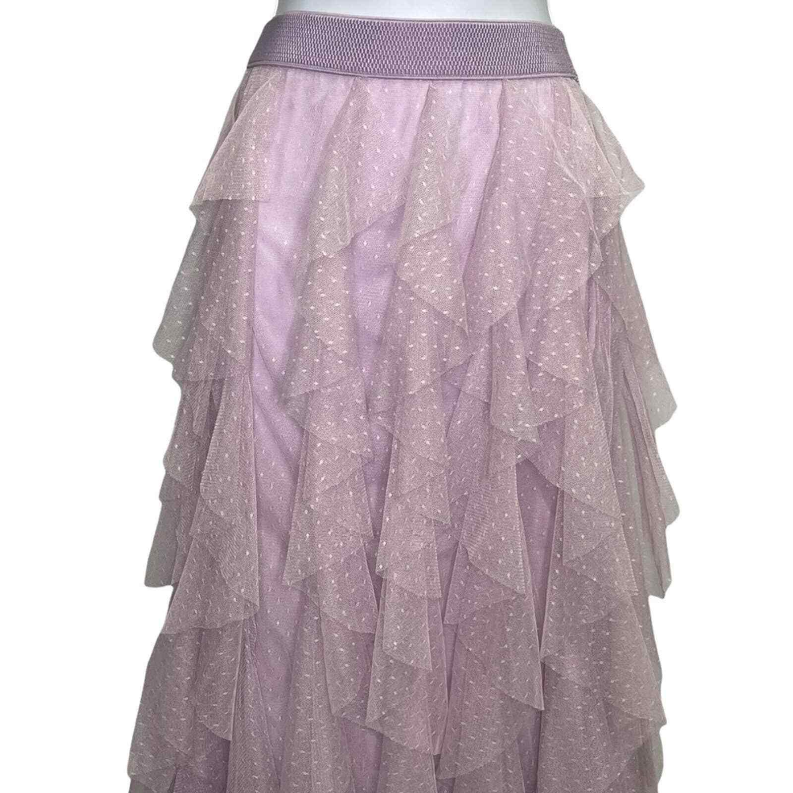 Anthropologie Tesia Tiered Tulle Ruffle Skirt New - Premium Clothing, Shoes & Accessories:Women:Women's Clothing:Skirts from Anthropologie - Just $140.00! Shop now at Finds For You