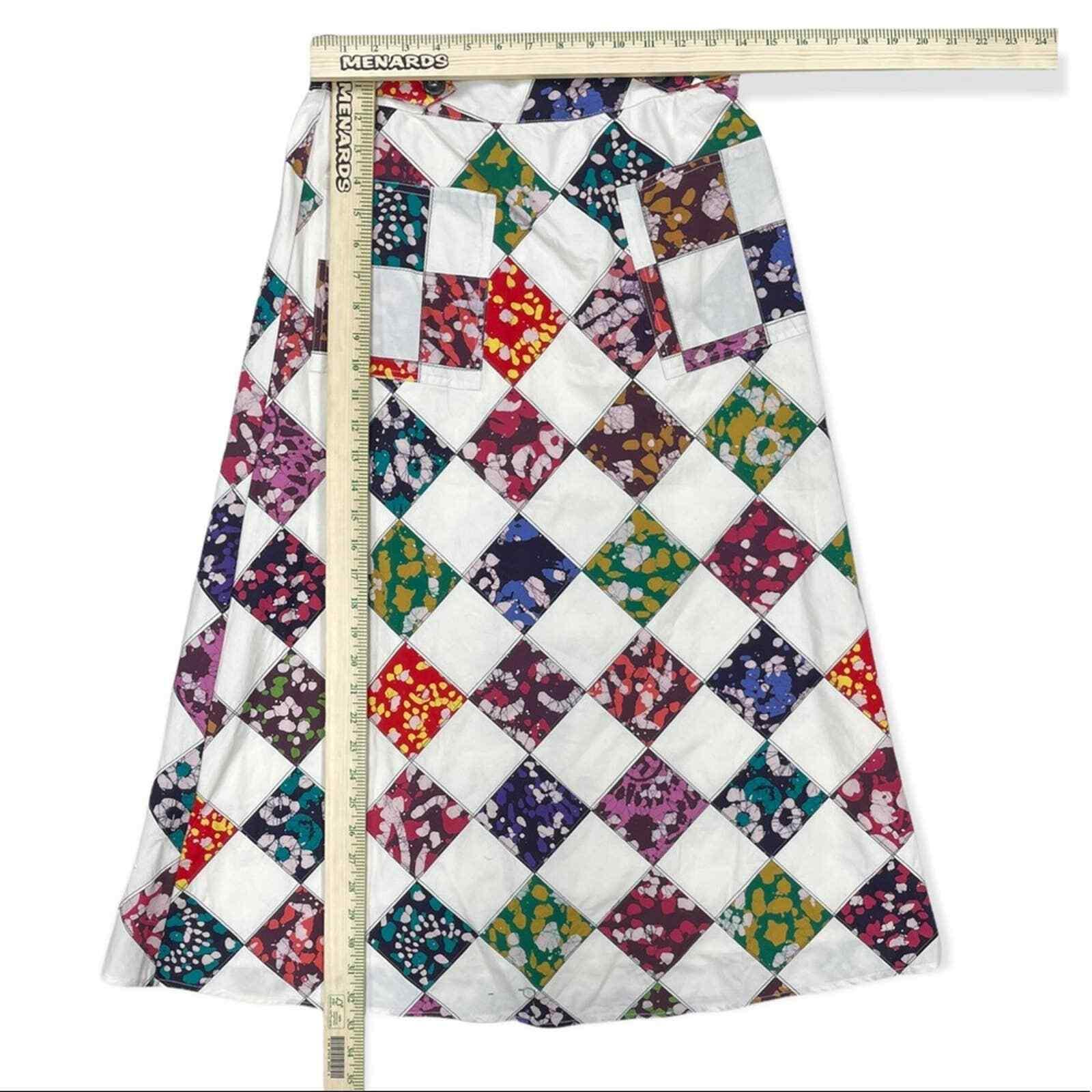 Anthropologie Tiny Patchwork Midi Skirt Size Small New - Premium Clothing, Shoes & Accessories:Women:Women's Clothing:Skirts from Anthropologie - Just $90.00! Shop now at Finds For You