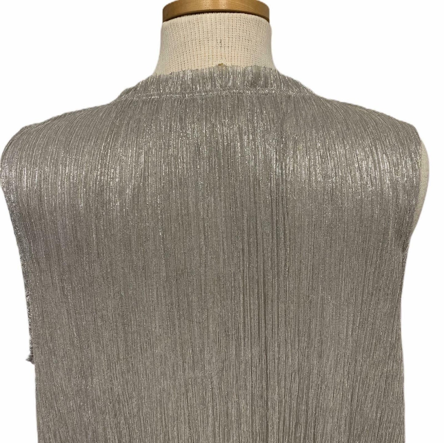 Anthropologie Vanessa Virginia Crinkle Metallic Smocked Top Size Extra Large - Premium Clothing, Shoes & Accessories:Women:Women's Clothing:Tops from Vanessa Virginia - Just $22.71! Shop now at Finds For You
