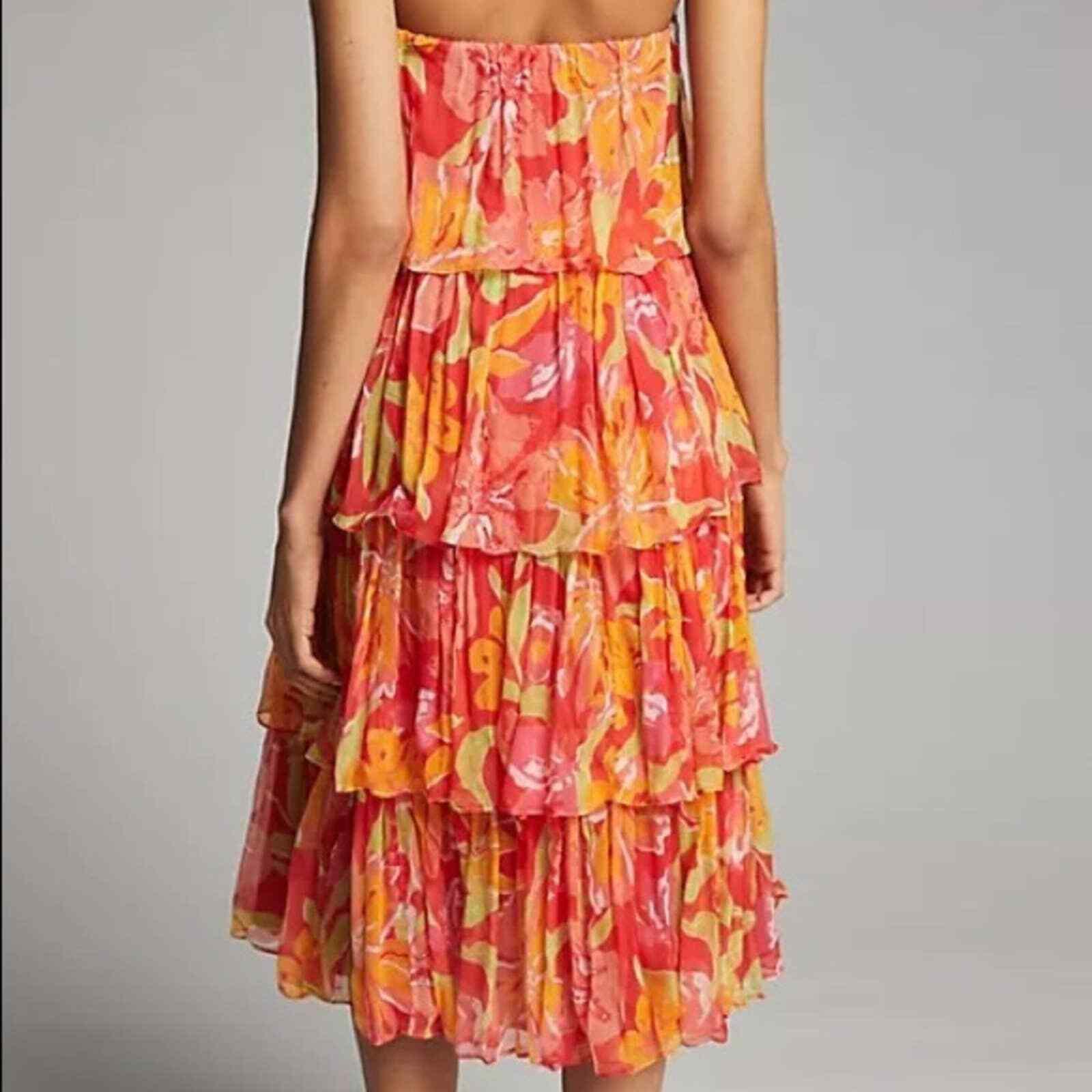 Anthropologie Verb Ravenna Tiered Midi Dress Size Small NWT - Premium Clothing, Shoes & Accessories:Women:Women's Clothing:Dresses from Anthropologie - Just $140.39! Shop now at Finds For You