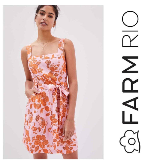 Anthropologie x Farm Rio Floral Mini Dress XS NEW - Premium Clothing, Shoes & Accessories:Women:Women's Clothing:Dresses from Anthropologie - Just $150.49! Shop now at Finds For You