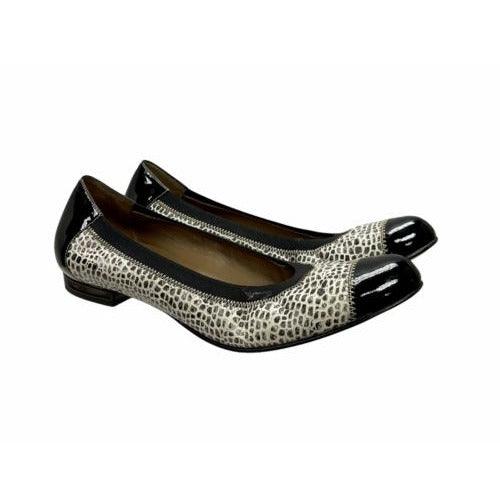 Anyi Lu Cobblestone Print Cate Elastic Ballet Flats Shoes Size 38.5 - Premium Clothing, Shoes & Accessories:Women:Women's Shoes:Flats from Anyi Lu - Just $41.65! Shop now at Finds For You