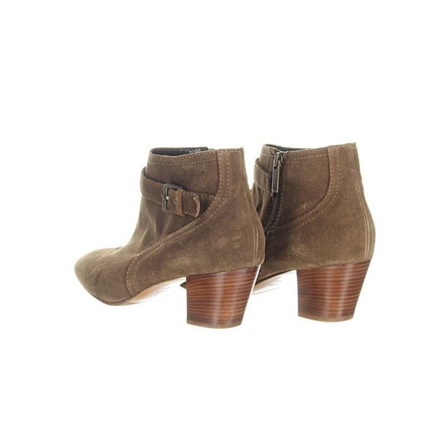 Aquatalia Femme Weatherproof Suede Ankle Boot Womens Booties Brown Size 10 - Premium Clothing, Shoes & Accessories:Women:Women's Shoes:Boots from Aquatalia - Just $143.91! Shop now at Finds For You