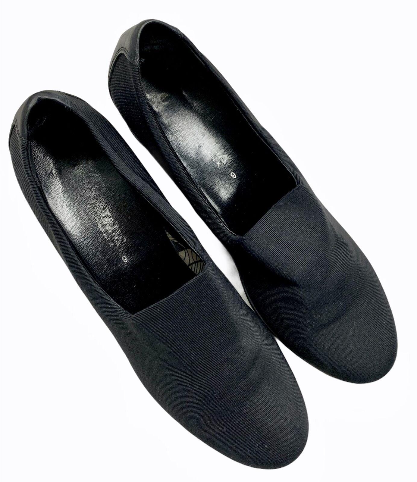 Aquatalia Nylon Wedge Heels Pumps Comfort Slip On Size 39 Black - Premium Clothing, Shoes & Accessories:Women:Women's Shoes:Heels from Aquatalia - Just $37.12! Shop now at Finds For You