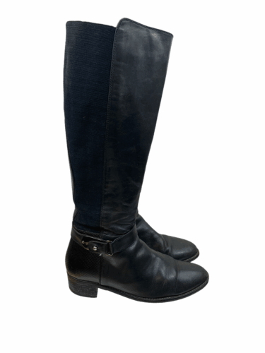 AQUATALIA Riding Boots Leather Olita Calf Tall Weatherproof 7.5 Black - Premium Clothing, Shoes & Accessories:Women:Women's Shoes:Boots from Aquatalia - Just $60.59! Shop now at Finds For You