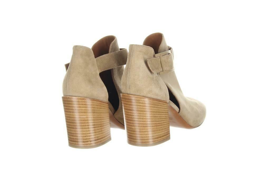 Aquatalia Women's Suede Cutout Booties Tan Ankle Boots Booties Sz. 5.5. - Premium Clothing, Shoes & Accessories:Women:Women's Shoes:Boots from Aquatalia - Just $131.29! Shop now at Finds For You