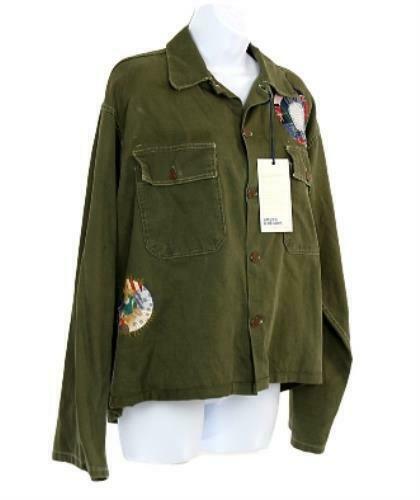 Atelier & Repairs x J.Crew Women's Army Jacket Coat Green Size L H3867 - Premium Clothing, Shoes & Accessories:Women:Women's Clothing:Coats, Jackets & Vests from J.CREW - Just $68.16! Shop now at Finds For You