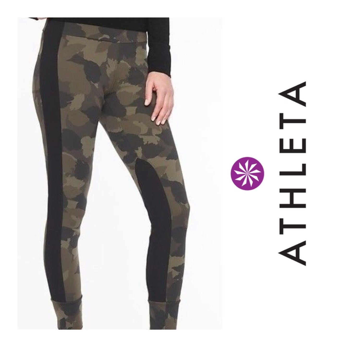 Athleta Essex Hybrid Camo Tight Jogger Pants Olive Medium - Premium Clothing, Shoes & Accessories:Women:Women's Clothing:Leggings from Athleta - Just $51.50! Shop now at Finds For You