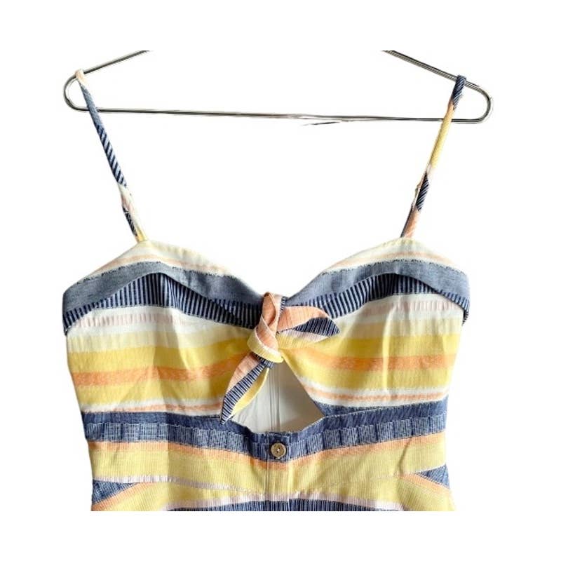 Anthropologie Hutch Marissa Striped Bow Tie Dress Size 10 New - Premium  from Anthropologie - Just $175.0! Shop now at Finds For You