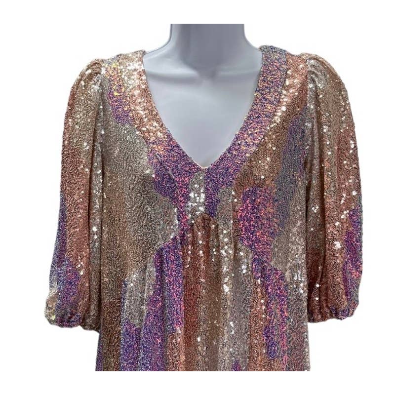 Anthropologie Saltwater Luxe Turner Sequin Maxi Dress Sz XS - Premium  from Anthropologie - Just $249.00! Shop now at Finds For You