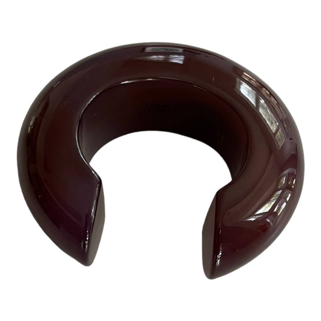 Lizzie Fortunato Arc Resin Statement Cuff Bracelet Brown - Premium  from Lizzie Fortunato - Just $125.0! Shop now at Finds For You