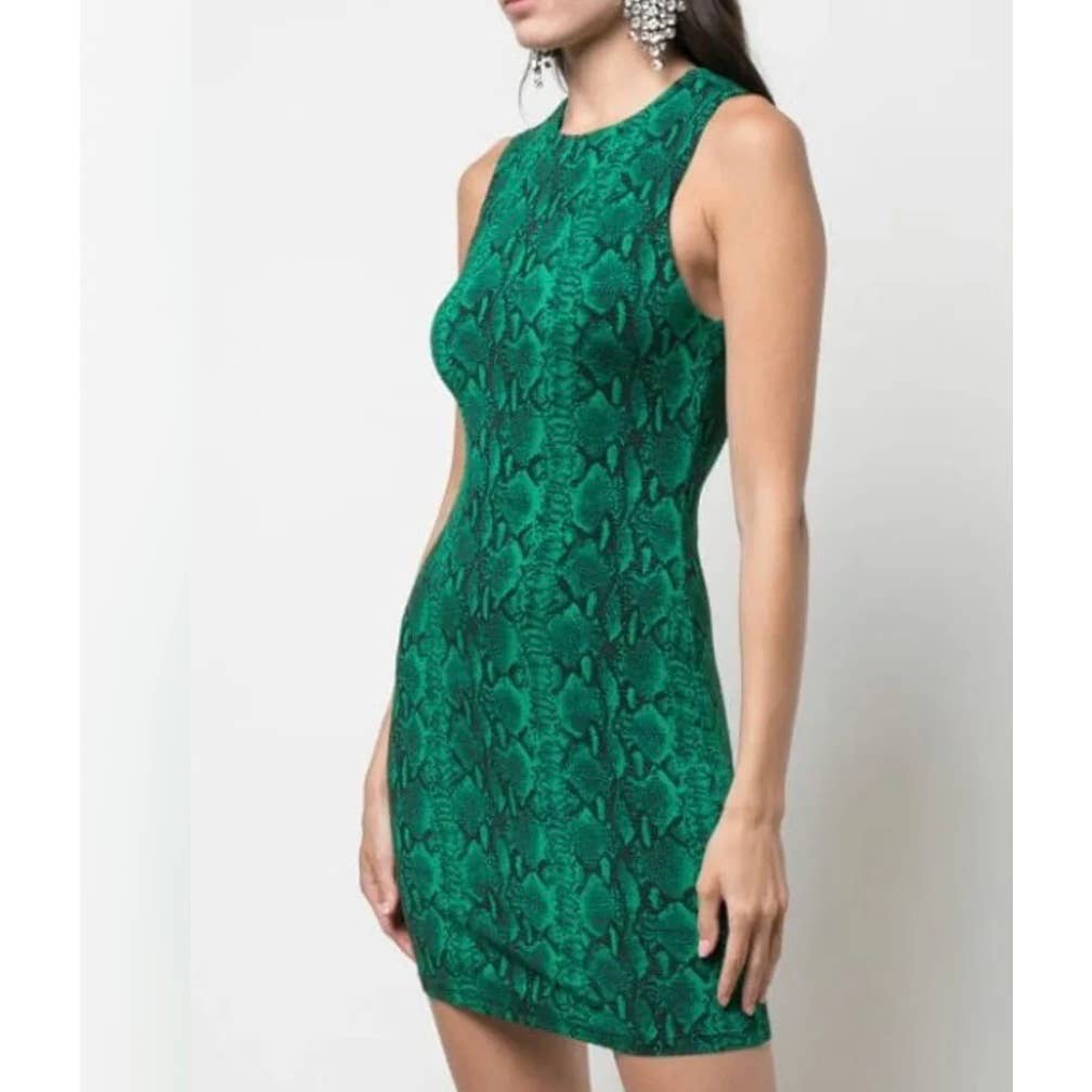 Alice + Olivia Delora Snake Print Sleeveless Crewneck Mini Dress Size 8 - Premium  from Alice + Olivia - Just $149.00! Shop now at Finds For You