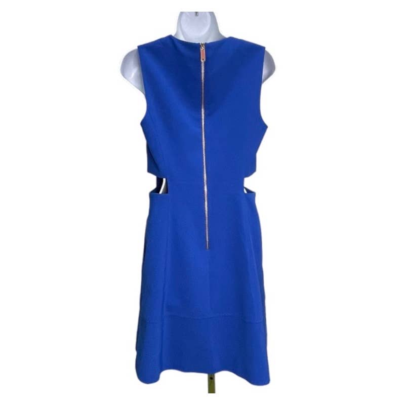 Ted Baker Panache Cut Out Dress Size 2 Ted 4 US Blue – Finds For You