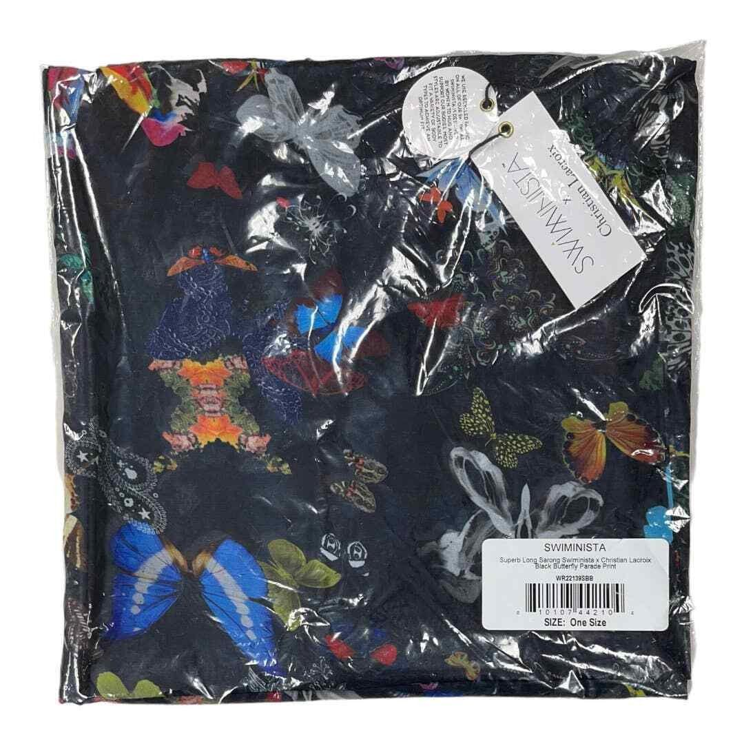 Christian Lacroix x Swiminista Butterfly Parade Superb Long Sarong New One size fits all - Premium Clothing, Shoes & Accessories:Baby:Baby & Toddler Clothing:Bottoms from Christian Lacroix - Just $68.00! Shop now at Finds For You