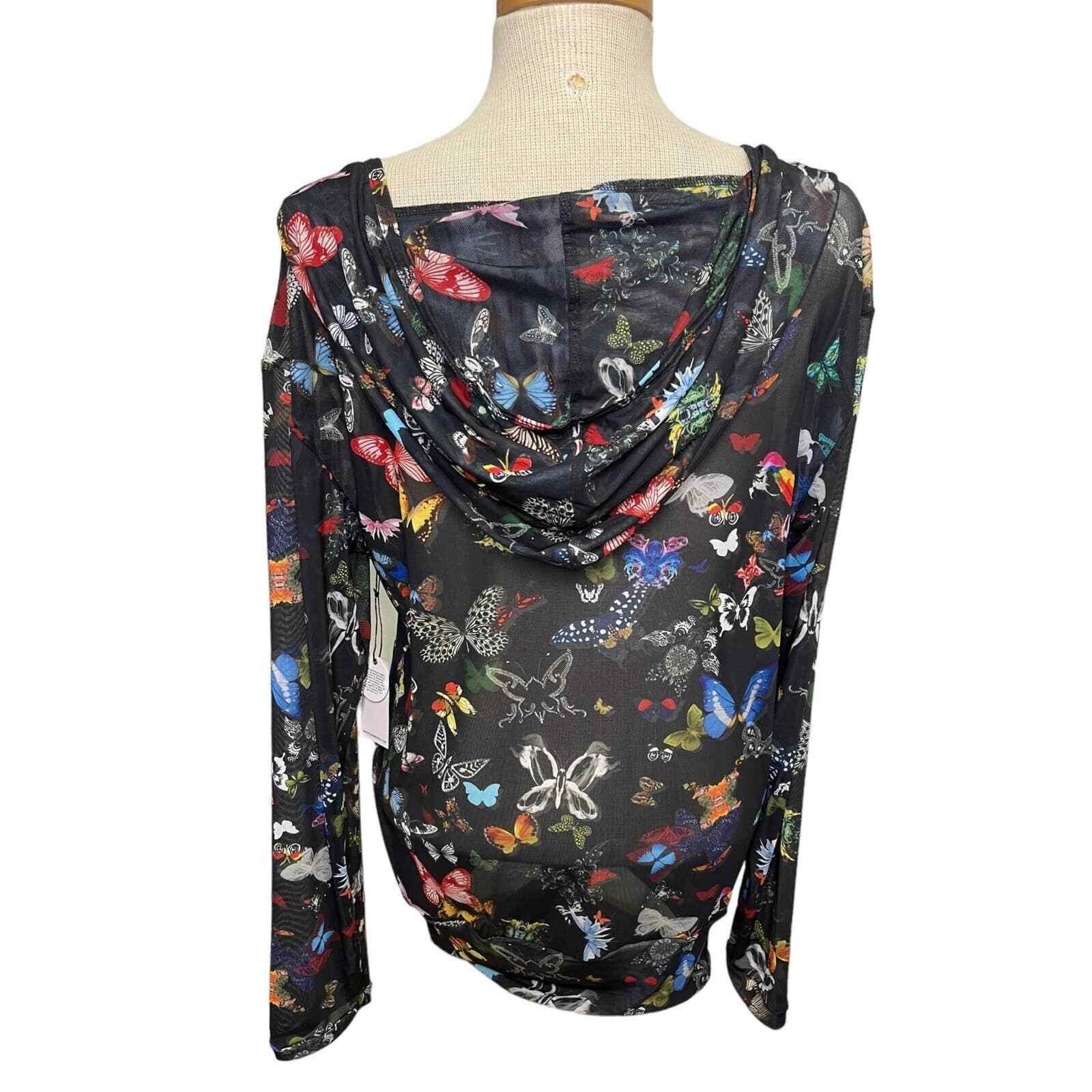 Christian Lacroix x Swiminista Terrific Butterfly Mesh Hoodie New M/L - Premium Clothing, Shoes & Accessories:Baby:Baby & Toddler Clothing:Sweaters from Christian Lacroix - Just $68.00! Shop now at Finds For You