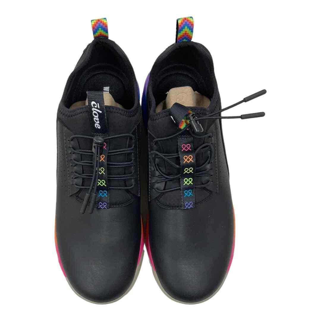 Clove Classic Shoes Sneakers Healthcare Nursing Rainbow Pride Size 11 Black New - Premium Clothing, Shoes & Accessories:Men:Men's Shoes:Athletic Shoes from Clove - Just $158.99! Shop now at Finds For You