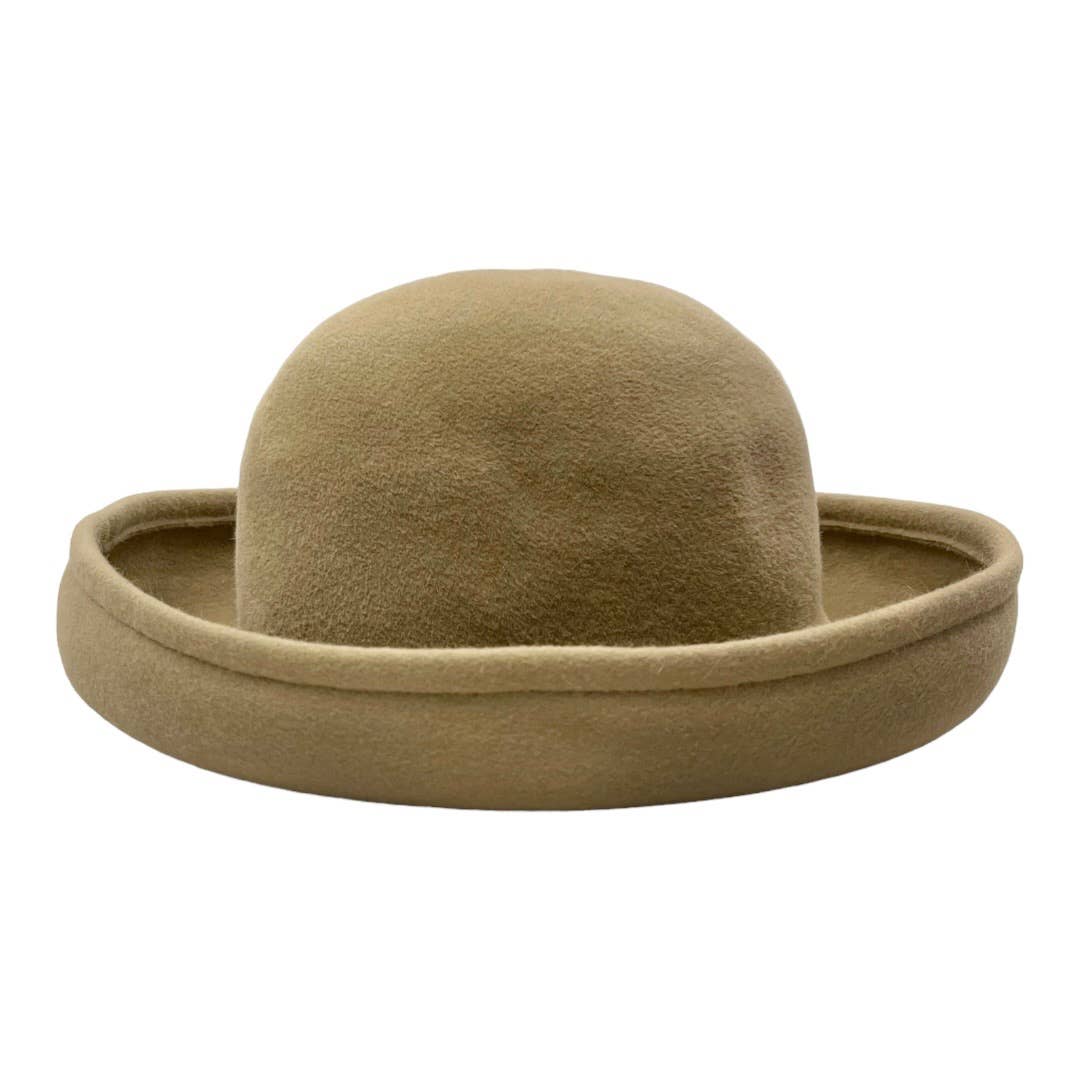 Eric Javits Packable Rolled Edges Camel Hat Neutral Travel - Premium  from Eric Javits - Just $159.0! Shop now at Finds For You
