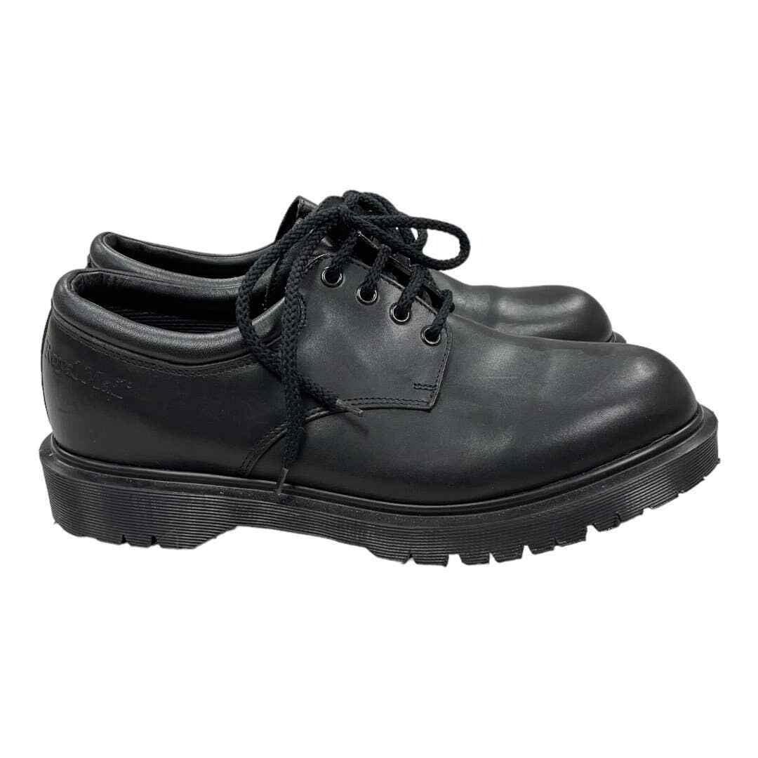 Dr Martens Royal Mail Black Leather Oxfords Size 10.5 UK 11.5 US - Premium Clothing, Shoes & Accessories:Baby:Baby & Toddler Clothing:Bottoms from Dr. Martens - Just $399.00! Shop now at Finds For You