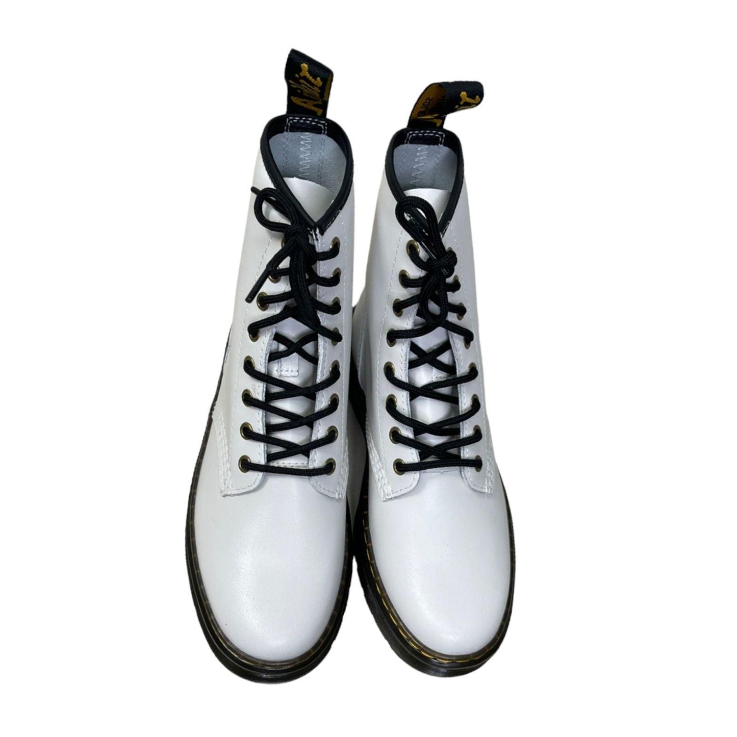 Dr Martens Zavala 8 Eyelet Combat Lace up Leather Boots Size 8 - Premium Clothing, Shoes & Accessories:Baby:Baby & Toddler Clothing:Bottoms from Dr. Martens - Just $139.00! Shop now at Finds For You