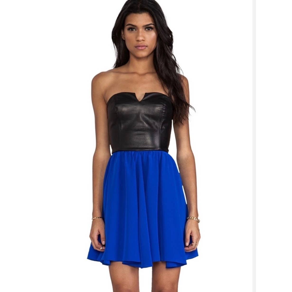 Mason Strapless Leather Corset Mini Dress Size 2 New $648 - Premium  from Mason - Just $129.0! Shop now at Finds For You