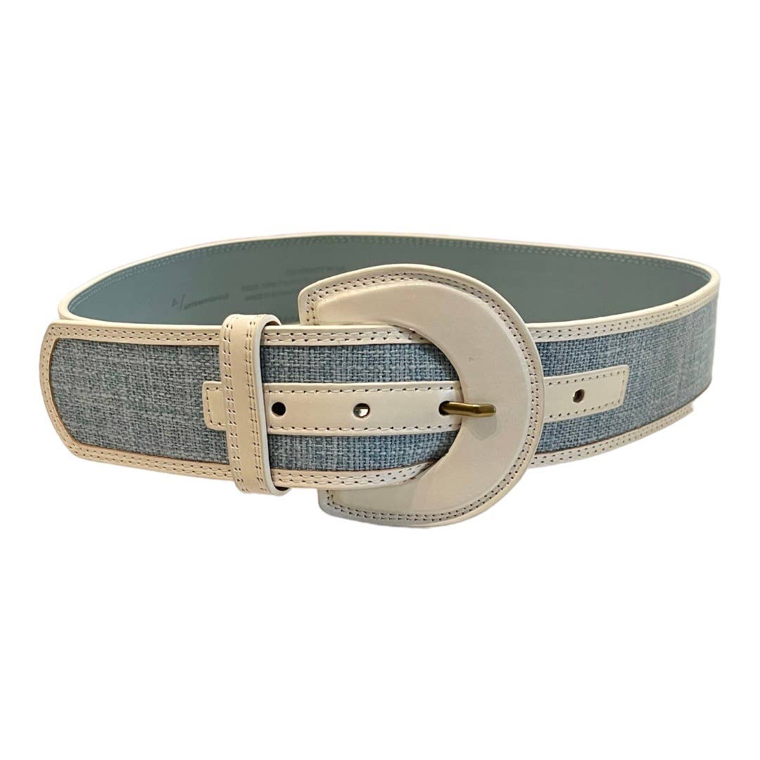 Anthropologie Colorblock Woven Leather Belt Size Medium - Premium  from Anthropologie - Just $65.0! Shop now at Finds For You