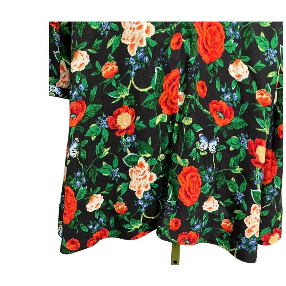 Anthropologie Lacy V Neck Floral Mini Dress Long Sleeve Size 6 New - Premium  from Anthropologie - Just $149.00! Shop now at Finds For You