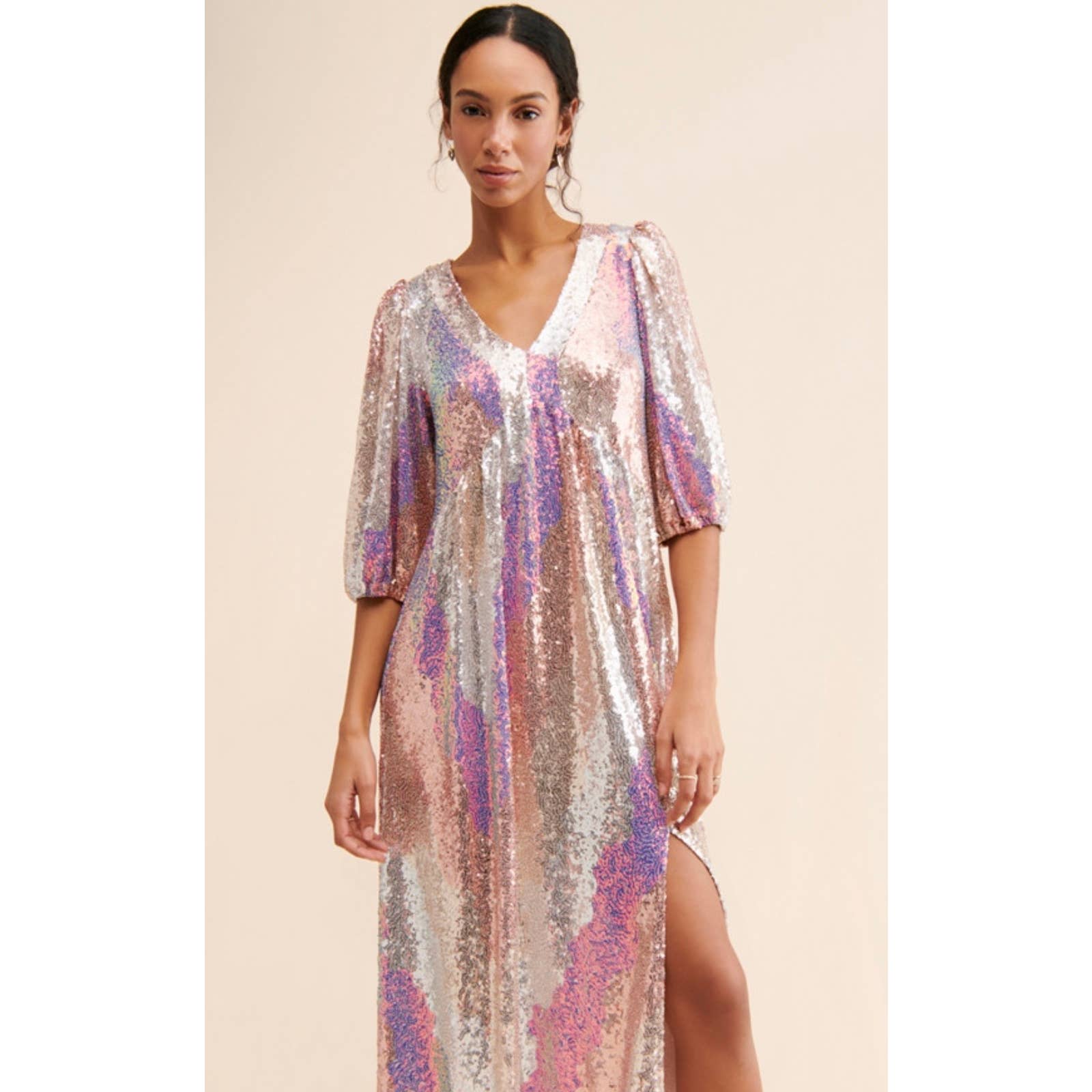 saltwater luxe sequin dress Sequin Mini Dress