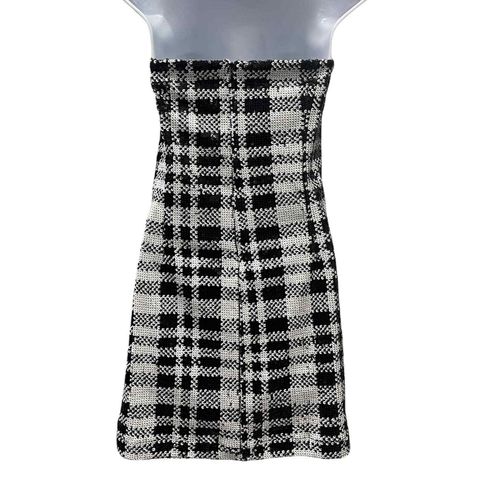 Eva Franco Plaid Sequin Bow Mini Dress Size 8 NEW - Premium Clothing, Shoes & Accessories:Women:Women's Clothing:Dresses from Anthropologie - Just $215.74! Shop now at Finds For You