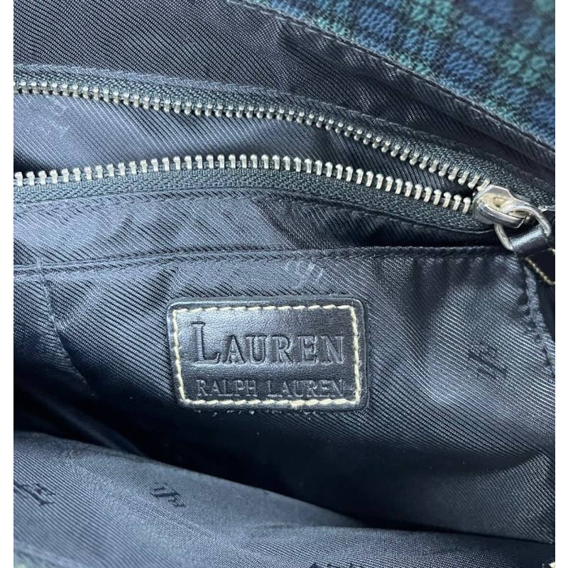 Vintage Lauren Ralph Lauren Blackwatch Plaid Tote Diaper Bag Commuter Bag - Premium  from Lauren Ralph Lauren - Just $179.00! Shop now at Finds For You