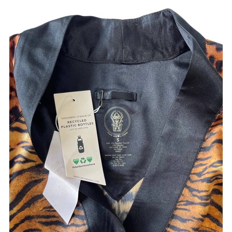 We are HAH Haht Eye of the Tiger Caftan Kimono Robe Size Small New - Premium  from We are Hah - Just $119.00! Shop now at Finds For You